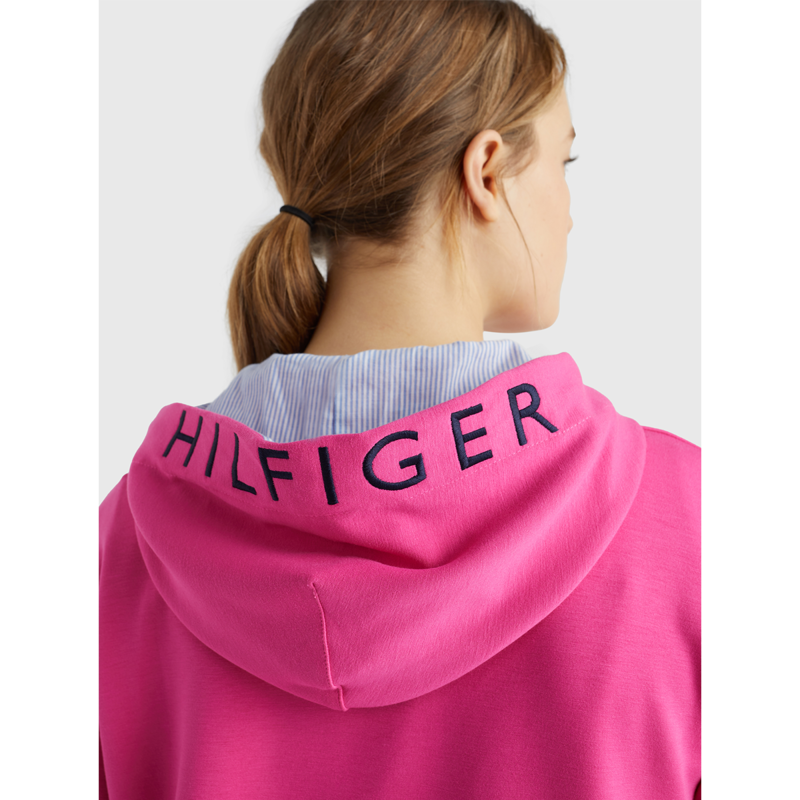 Tommy Hilfiger Women's Horse Graphic Sport Hoodie - Hot Magenta-5